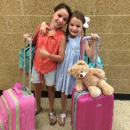 We're a new non-profit! Our mission is to help support children in foster care by collecting suitcases filled w essential items.