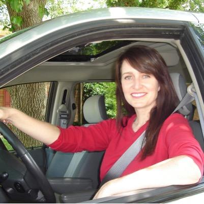 Tweeting for the classic moms out there...all while behind the wheel of a mini van