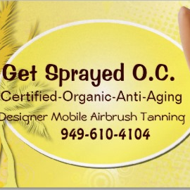 GETSPRAYEDOC's profile picture. Organic Certified Professional Mobile Airbrush Spray Tanning Artist
In your time and in your place of Convenience.