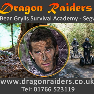 DragonRaidersNW's profile picture. Dragon Raiders Activity Park offers Paintball, Segway Treks and Bear Grylls Survival Academy courses. To make a booking call 01766 523119