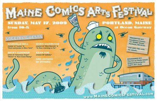 MEComicArtsFest's profile picture. Hosts of the Maine Comics Arts Festival (MeCAF) Saturday, June 2, 2018 at the Portland Public Library. Presented by Casablanca Comics & Portland Public Library.