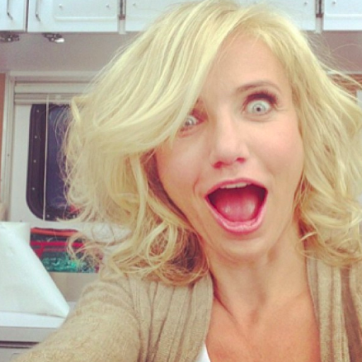 Liver and lover of life;
professional laugher, eater, make-believer. Instagram: @CameronDiaz