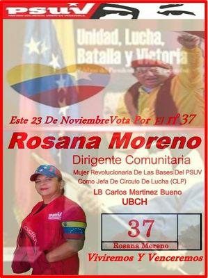 Jefa Circulo de Lucha de Municipio Miranda Coro edo Falcón. Licda Educación Especial. Chavista-Madurista y Montillista hasta la Medula...Chavez vive.