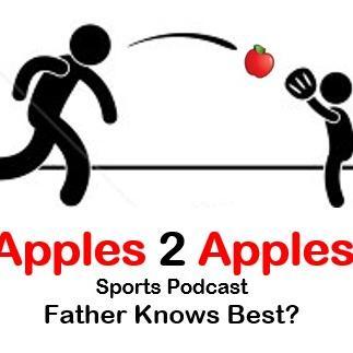 Apples 2 Apples is a sports podcast featuring the father and son(s) team of Scott, Drew, and Sam Applebaum. Available on Anchor and Pod MN weekly!