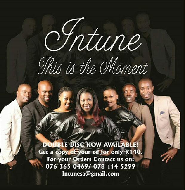 Intune is a mixed gospel acappella music group that loves to blend. The group is currently based in Durban and has been together for close to 8 years now. The