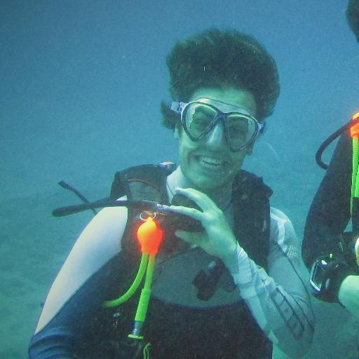 Scuba diving professional, because life on land isn't enough.