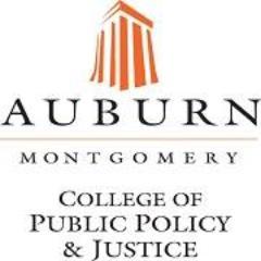 Auburn University at Montgomery  College of Public Policy and Justice
Instagram: @cppj_aum
Facebook: http://t.co/2gviUcDsji