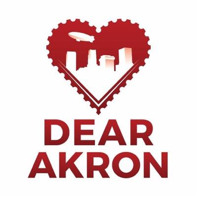 Creating enagement in the community by asking people to write a love letter to Akron! Share the love #DearAkron