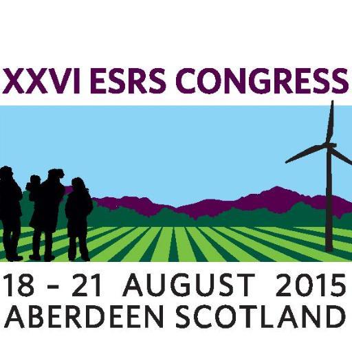 The twitter feed for the August 2015 European Society for Rural Sociology Congress entitled 'Places of Possibility? Rural Societies in a Neoliberal World'