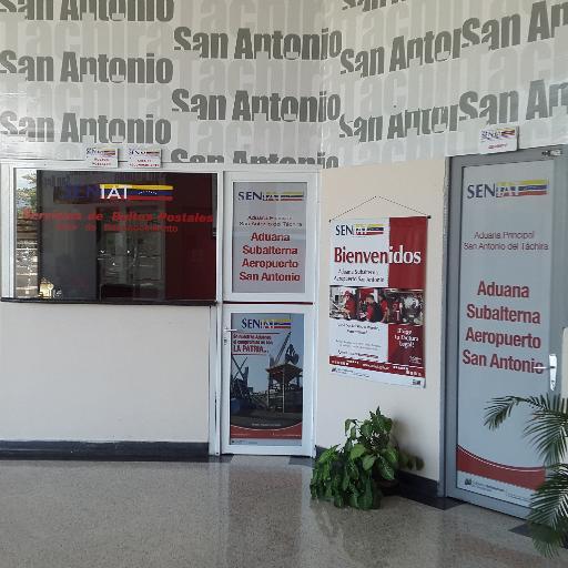 ADUANA SUBALTERNA DEL AEROPUERTO DE SAN ANTONIO DEL TACHIRA, COMPROMETIDOS CON EL PUEBLO.