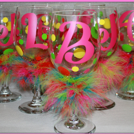 Custom made glasses for any occasion to include weddings, holidays, birthdays, anniversaries, celebrations and Holidays!