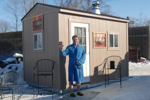 Glenn Auerbach, founder Twin Cities Sauna Club, Lake Vermilion cabin, South Minneapolis resident, hockey, food industry, yippie.
