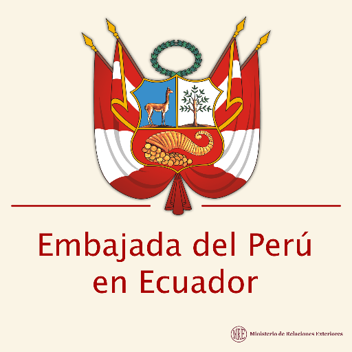 EmbPeruEcu's profile picture. Cuenta oficial de la Embajada del Perú en Ecuador.