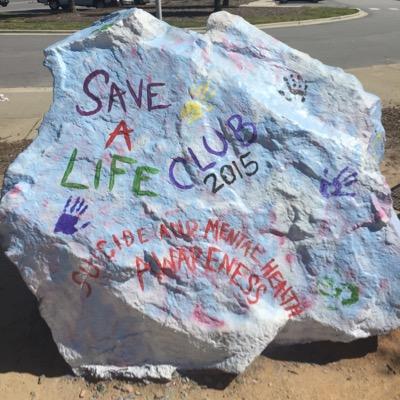 Green Hope High School Save a Life Club- Suicide and Mental Health Awareness, Copresidents Olivia Williams and Kyle Futterman