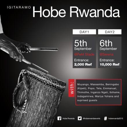 Hobe Rwanda is a project which aims to promote the Rwandan culture worldwide.