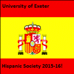 Official twitter account for the University of Exeter Hispanic Society 2015-16!
Follow us for more information:)