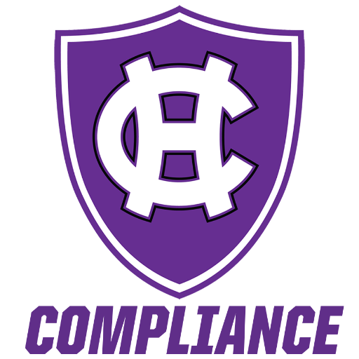 The Holy Cross Athletics Compliance Office coordinates, monitors, and educates on all NCAA rules. Ask before you act! #RiseTogether