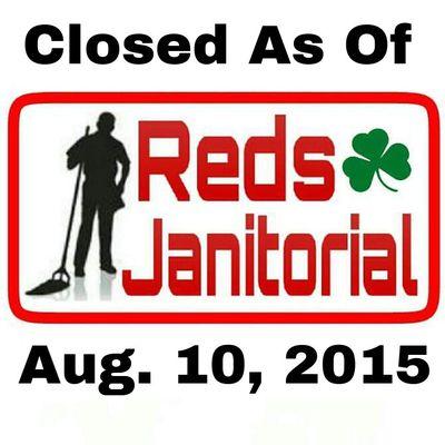 @RedsJanitorial Services®™ is CLOSED. I'm selling the Domain & Website. Visit the website for info