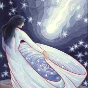 LunaFallstar's profile picture. Moody Gemini, with a mad Welshman, a cat Cthulhu (he brings home fish) and a big black dog Bleddyn for company.  Viking/Celtic/Saxon reenactor.