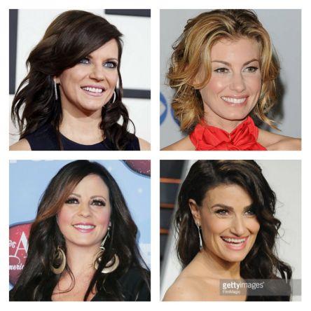 Created by a fan of Martina, Faith, Idina and Sara. 
( hates them and will have serious problems with me)   - Call me Drieli - Brazil