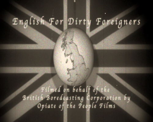 This twitter celebrates the shiny webseries English For Dirty Foreigners. Come celebrate with us at http://t.co/lb7NtCm8R8!