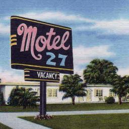 Motel, motor court, tourist camp. A meandering encyclopedia of transitional spaces compiled by @derekflack