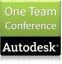 Digital content and updates from the Autodesk One Team Conference
