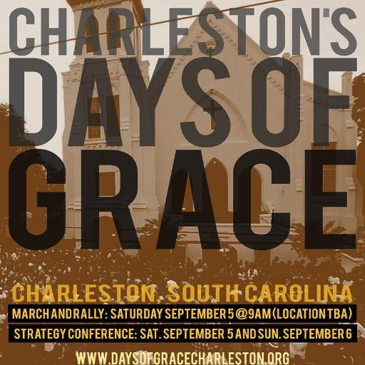 The people of Charleston are coming together on Labor Day weekend to take a stand against racism and build a moral community. #DaysOfGraceCHS