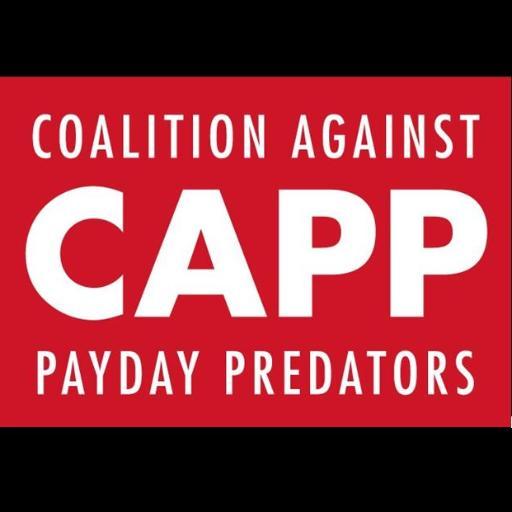 Bringing you the U.S. news on payday lending reform & advocating in Silicon Valley for policies to reform predatory payday lending.