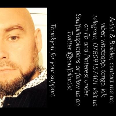 SoulfullArtist's profile picture. Uk based Artist and builder. https://t.co/DRx6S6eGnK http://t.co/gK3xDF1EeY