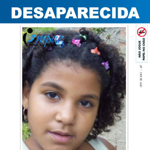 #CRIANÇASDESAPARECIDAS não é brincadeira de esconde-esconde. Coordenação: Instituto Impar - @institutoimpar #PessoasDesaparecidas #Desaparecido #Desaparecidos