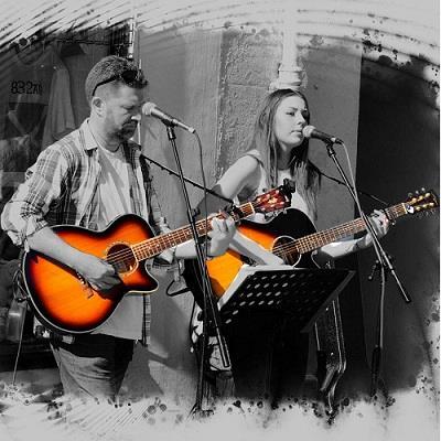 Graham & Melissa Cairns, Father and Daughter music duo from Dunbar, Scotland. Heart & soul music is what we do best