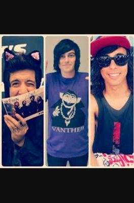 I love sleeping with sirens pierce the veil black veil brides and of mice and men