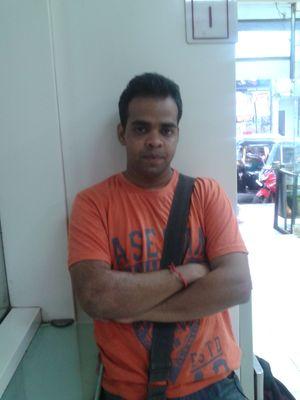 Take me as I am or watch me as I go
:-$