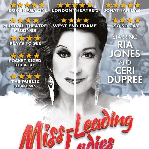 Miss-Leading Ladies is a whirlpool of illusion & a delightful homage to those revered leading ladies of a bygone golden era. Starring @RiaJones67 & @CeriDupree