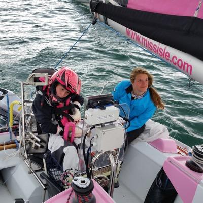 Sailing for people with very special needs, using a straw and learning to sail. The Charity was founded June 2015 by Natasha Lambert@miss_isle sailing to London