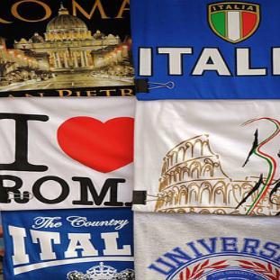 Custom T Shirts - Italian Style 'CALVARI' Fashionable Clothing For Men And Women.