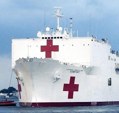 Official Twitter account of USNS Comfort (Following, RTs and links ≠ endorsement)