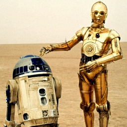 Fanclub of C3PO and R2, very cool droids from Star wars. Can´t imagine someone don´t like them!