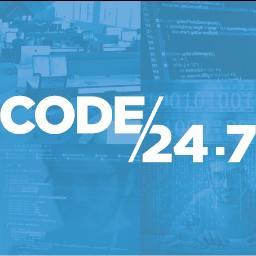 code24_7's profile picture. Code 24-7 is een jong, fris en vernieuwend bedrijf gespecialiseerd op Webdevelopment (=Code) en e-commerce management (=24-7) want het internet sluit nóóit.