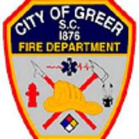 Greer Fire Dept(@Greer_fire) 's Twitter Profile Photo