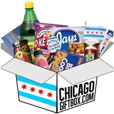 Choose your box size - Fill it with Chicago tastes & treats - We ship it FREE! | #ChicagoGiftBox   ✶✶✶✶