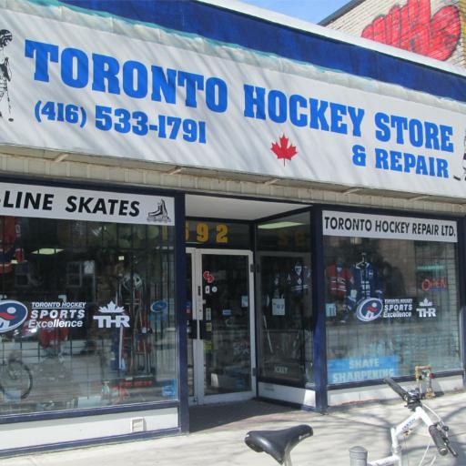 1592 Bloor Street West Toronto Ontario 416 533 1791 or csr@torontohockeyrepair.com