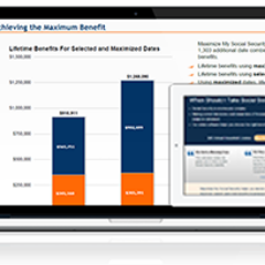 Social Security is very complex. Making correct decisions could mean $10Ks of dollars in retirement. Web based. Works with all popular browsers. No download.