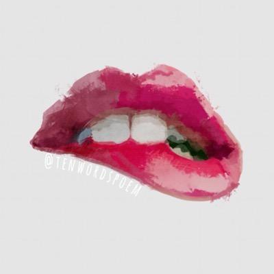 tenword_poem's profile picture. You love my Thought