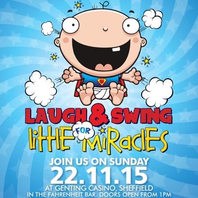 Father & Daughter from Sheffield who pick a different charity each year to raise funds. We have raised £35,000 from just 2 events! #Laugh&SwingforLittleMiracles