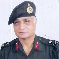 Retired Maj Gen from MARATHA LIGHT INFANTRY, Indian Army.Former GOC 11 Inf Div and IG National Security Guard