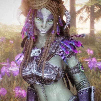 GiraOrcHuntress's profile picture. I'm Gira, One Of The Hunters Of Orc Stronghold Achkahn | Unmatched With A Bow | I Live To Serve My Warchief | #OpenRP #OpenDM #SkyrimRP #CanBeLewd