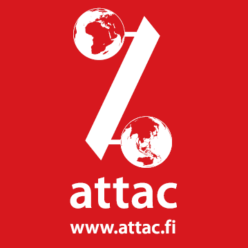 Attac on kansalaisjärjestö, joka vaatii talouden demokratisointia ja oikeudenmukaisempaa taloutta. Haluamme, että talous palvelee hyvinvointia ja ihmisiä. #ttip