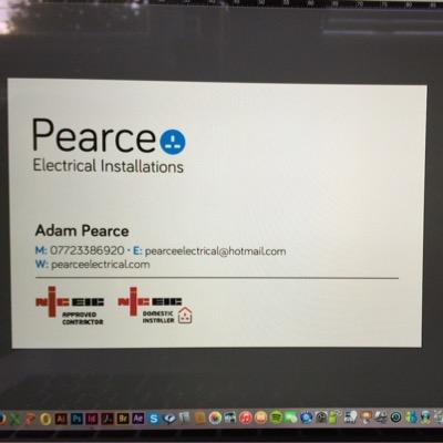 pearceelecltd's profile picture. We are a NICEIC approved contractor with over 20 years in the business. Call today for a free no obligation quotation 07723386920.